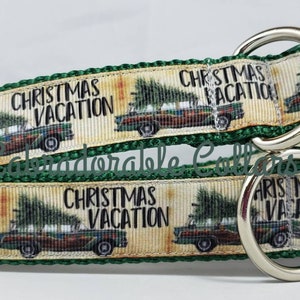 Christmas Dog Collar Christmas Vacation Merry Christmas Dog Collar