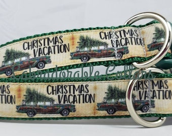 Christmas Dog Collar Christmas Vacation Merry Christmas Dog Collar