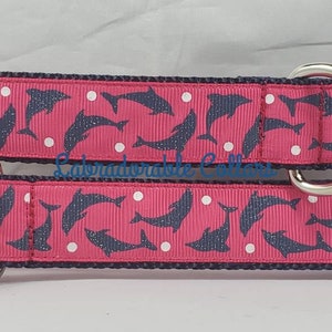 Collar de perro con forma de delfín Collar de perro de verano Correa para perro