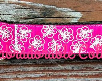 Dog Collar Hibiscus Dog Collar