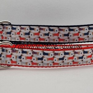 4th of July Dog Collar Patriotic Dog Collar American Dog Collar