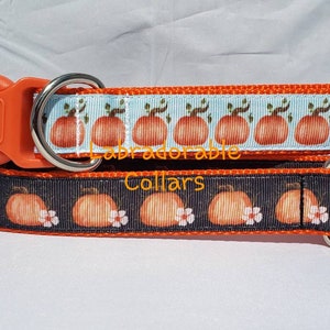 Halloween Dog Collar Thanksgiving Dog Collar Pumpkin dog collar
