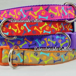 Dog Collar Dog Bones Dog Collar