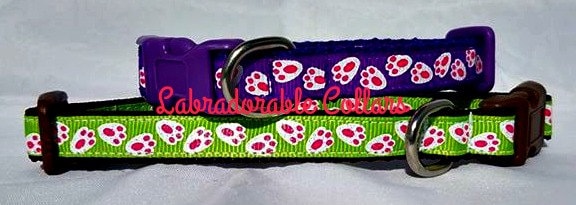 Oster-Hundehalsband Von Caninedesign – Hase Motiv, 2,5 Cm Breit, Verstellbar Nylon, Größe M (33–48,3 Cm)