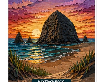 Haystack Rock Magnet