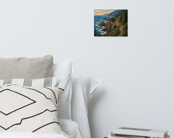 Coastal Scenery Metal Print