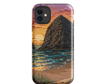 Haystack Rock Cannon Beach Oregon  Phone Case