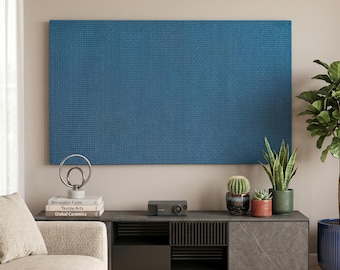 Funda elástica para TV a prueba de polvo – Color liso, cobertura total, compatible con televisores de pantalla curva y plana.