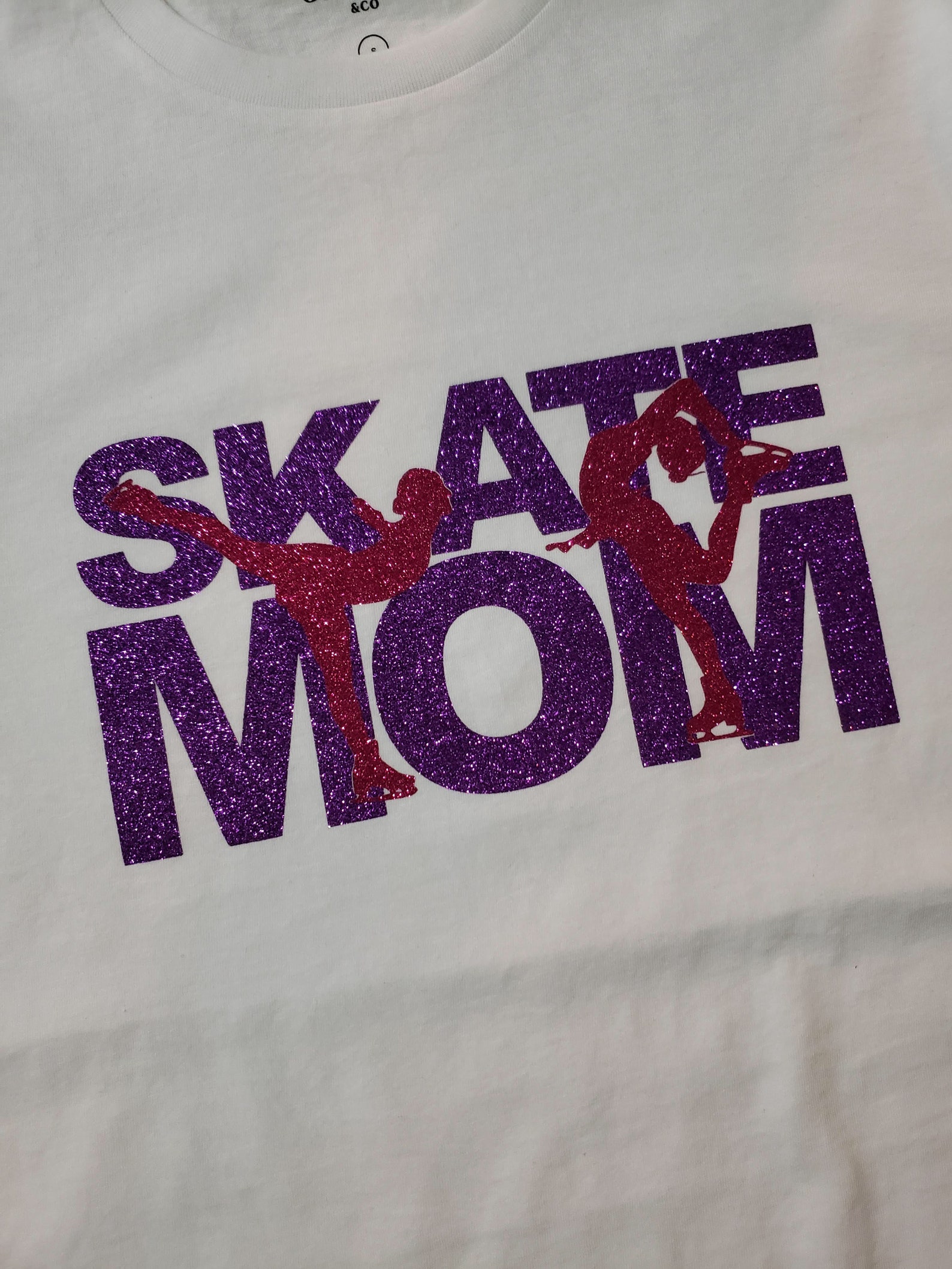 Figure Skate Mom Shirt Custom Mom Shirt Personalized Mom Etsy