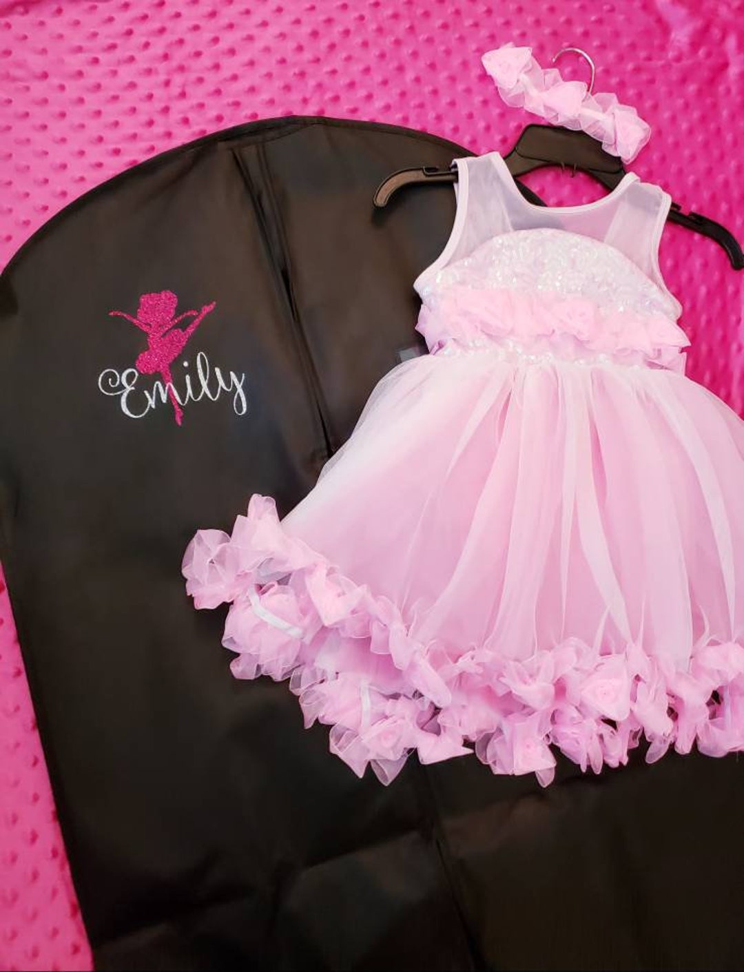 Personalized Costume Bag Recital Garment Bag Dance Team Accessories