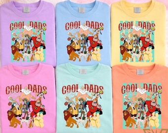 Cool Dads Club Png, 90s Cartoon Dad Inspired, Retro Dad Vibes Png, Best Dad Ever Png, Father's Day Png, Funny Family Vacation Matching Gift