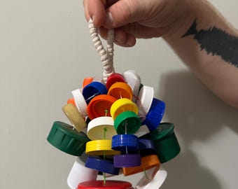 The Dawson – Medium-Sized Upcycled Cap Rattle For Percussion & Drums, Music Class, Kids