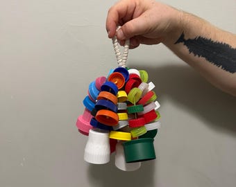 The Dunlop – Large-Sized Upcycled Cap Rattle For Percussion & Drums, Music Class, Kids