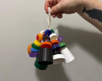 The Butler – Medium-Sized Upcycled Cap Rattle For Percussion & Drums, Music Class, Kids
