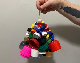 The Big Sid – Jumbo-Sized Upcycled Cap Rattle For Percussion & Drums, Music Class, Kids