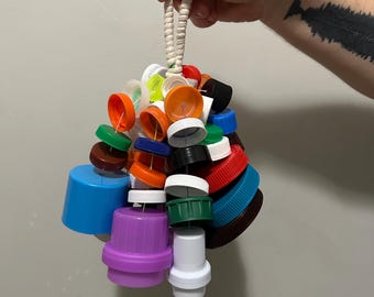The Shadow – Jumbo-Sized Upcycled Cap Rattle For Percussion & Drums, Music Class, Kids