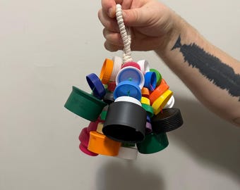 The Dannie – Medium-Sized Upcycled Cap Rattle For Percussion & Drums, Music Class, Kids
