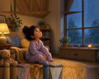 Rain on the Roof: A Bedtime Story for Children Ages 3-6 | Read Aloud Picture Book PDF