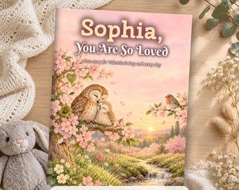 Personalized Valentines Book for Kids with Name, I Love You Storybook, Valentines Day Gift PDF