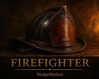 20 Firefighter Coloring Book PDF, Firehouse Adult Pages, Instant Download