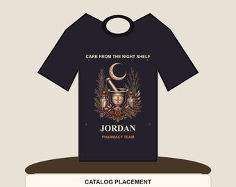 Halloween Pharmacy Team Shirt — Personalized Digital Design Template