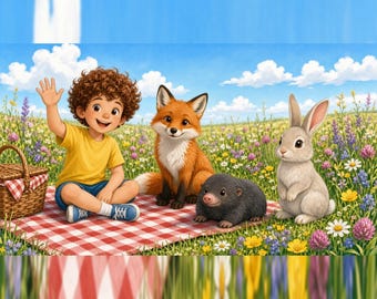 The Shared Sandwich: A Children’s Story for Ages 3-6 | Read Aloud Picture Book PDF Instant Download