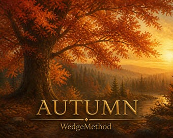 20 Autumn Coloring Book PDF, Fall Adult Pages, Instant Download