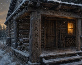 40 Cozy Cabin Coloring Book PDF, Hygge Adult Pages, Instant Download