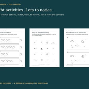 File contents: 34-page story and 24-page Color & Play PDFs in Letter and A4, plus offline HTML reader ZIP. 58 distinct PDF pages. AI text and art disclosed; one-household use; nothing ships.