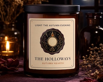 Editable Halloween Candle Label Canva Template | 9oz Witchy Jar Label | Personalized POD Branding | Digital Download