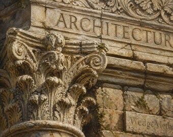 40 Architecture Coloring Book PDF, Landmark Adult Pages, Instant Download