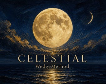 20 Celestial Moon Coloring Book PDF, Night Sky Adult Pages, Instant Download