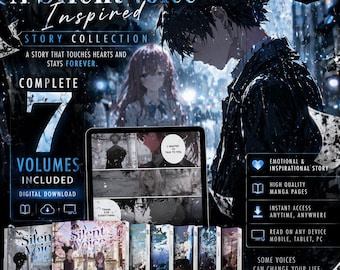 A Silent Voice Inspired Manga Bundle | Emotional Romance Story Collection (Digital Download)