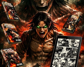 Attack on Titan Manga Complete Chapters (1-139) | Eren Yeager AOT Collection (Digital Download)