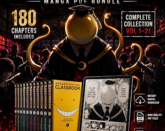 Assassination Classroom Manga Complete Collection Vol 1-21 (PDF Download)