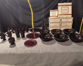 Avon Cape Cod Collection Mixed Set/ Some New In Original Box