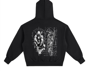 Sudadera con capucha extragrande de forro polar de Assassin's Creed