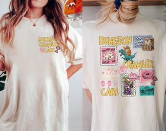 Dungeon Crawler Carl Stamp Comfort Colors Shirt, God Damnit Princess Donut Tshirt, I’m Yelling Carl, You Will Not Break Me, SciFi Book Lov