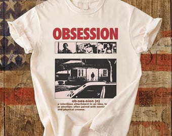 Comfort Colors Obsession Movie 2026 Shirt, Gothic Horror Graphic Tee, Vintage Thriller Movie Tee, Curry Barker Gothic Horror Tee