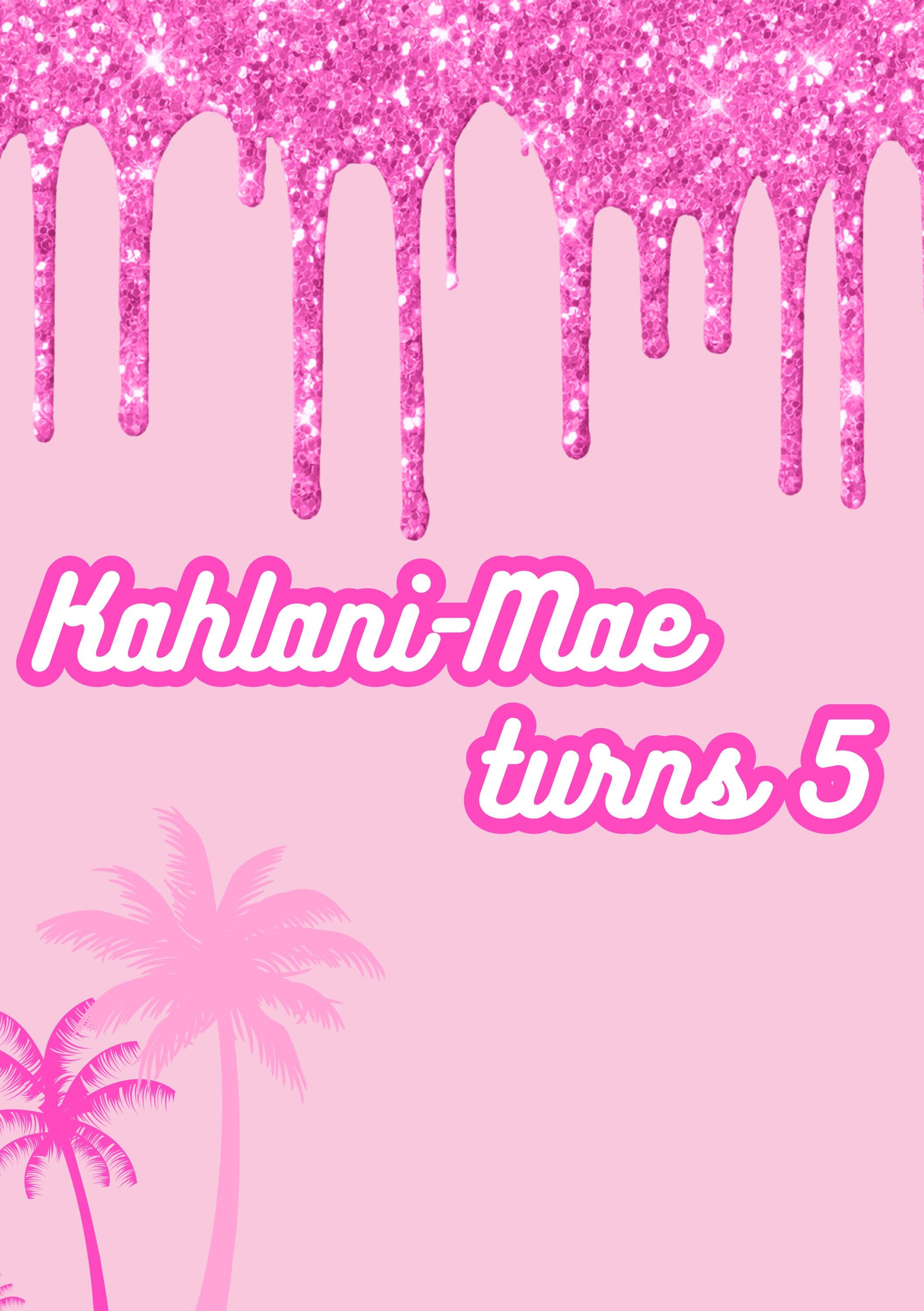 Barbie Party Sign Printable | Editable Canva Template | Pink Birthday ...