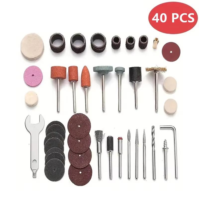 147-Piece Rotary Tool Accessory Kit – Cutting, Polishing & Grinding Set For Wood, Metal, Glass & Stone – Pro-Grade DIY & Craft Master Kit