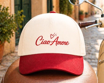Travellerpet | Ciao Amore | Kleurrijke zomerhoed | Snapback met 5 panelen