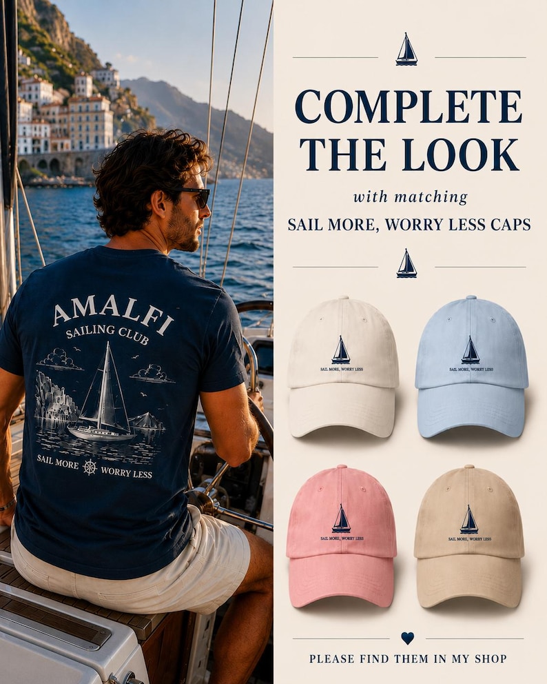 complete the look picture with matching dad hats from the shop