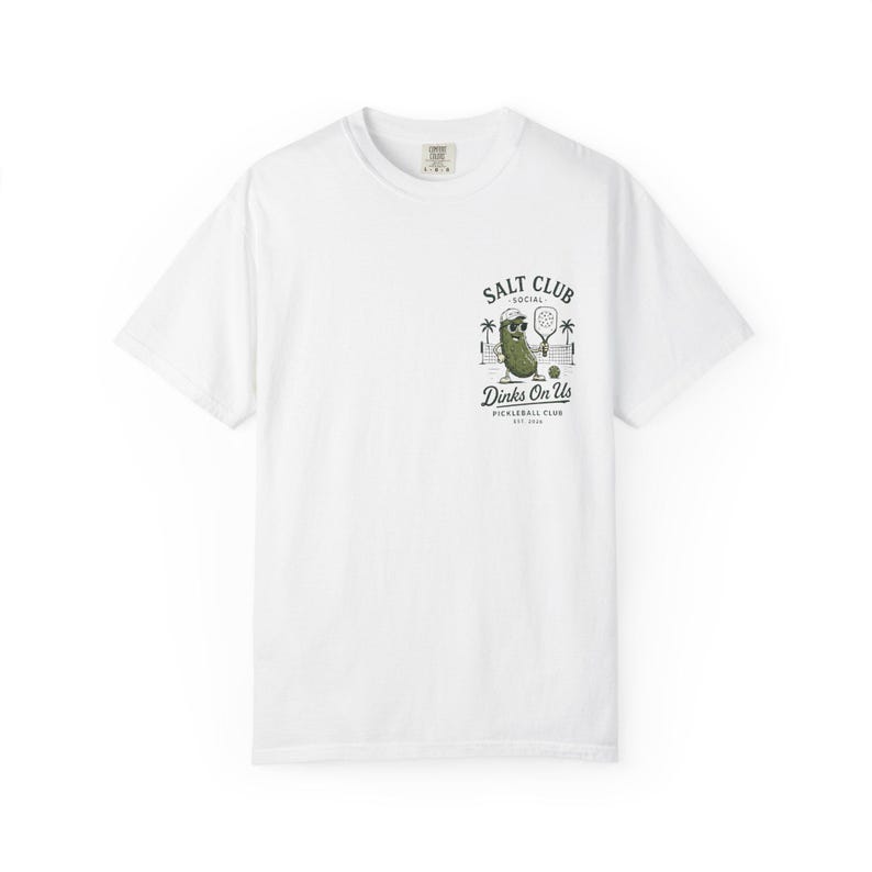 Pickleball Shirt, Dinks On Us Pickleball Tee, Funny Pickleball Gift, Pickleball Player Shirt, Pickle Graphic Tee, Pickleball Gift For Her image 14