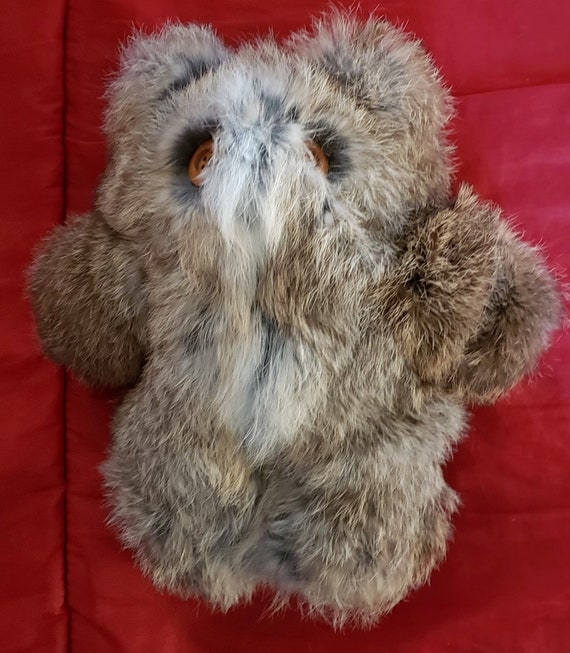 real fur teddy bear