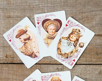 Women Rule Feminist Ephemera Incomplete Deck / Virginia Slims Playing Cards / Vintage Cigarette Promotional