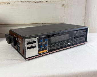 Emerson Under Cabinet Radio Model RK-5000 / Electronic Clock AM FM Stereo / Retro Vintage Home Audio Kitchen Timer