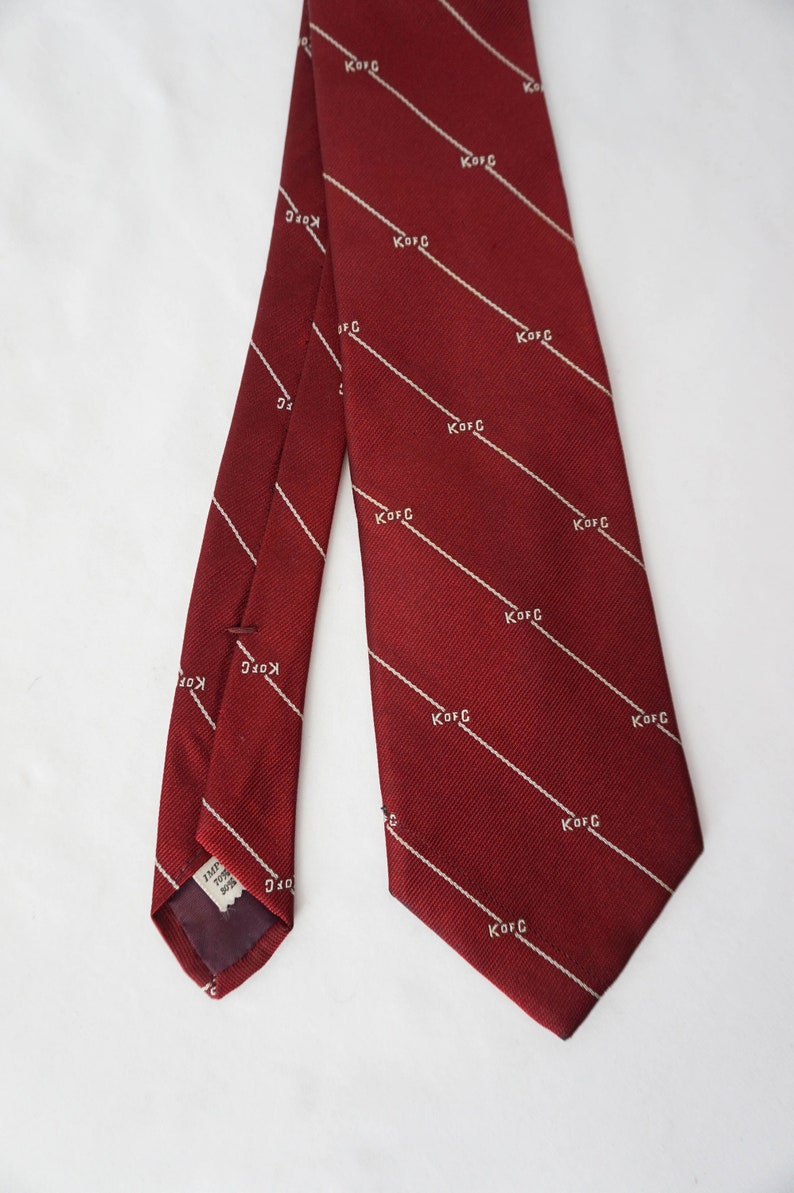 Knights of Columbus Necktie / Choose ONE / Vintage Novelty Tie | Etsy