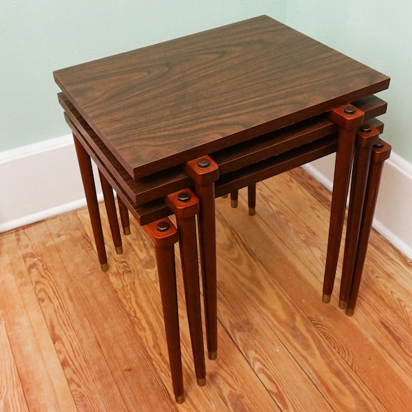 Mid Century Side Table Etsy