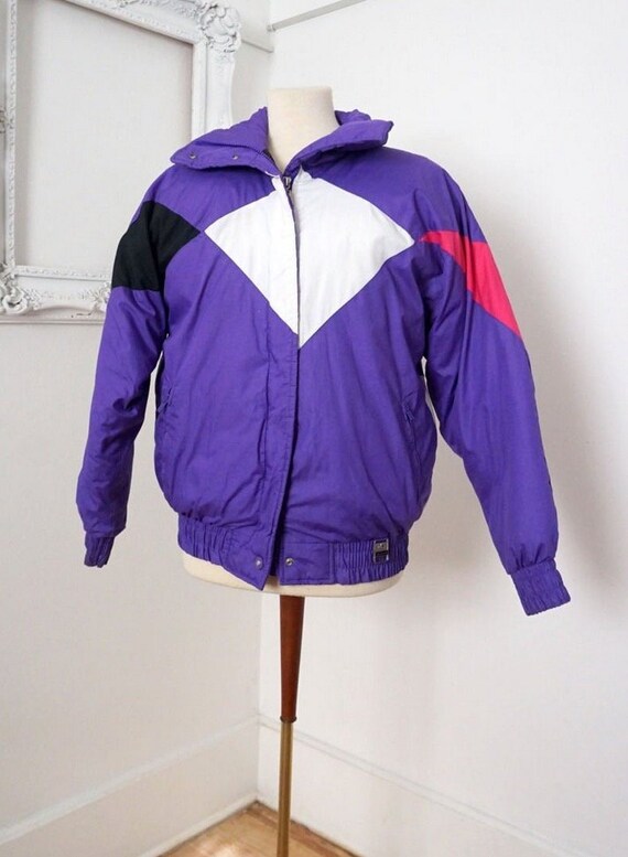 80s pink down jacket - Gem